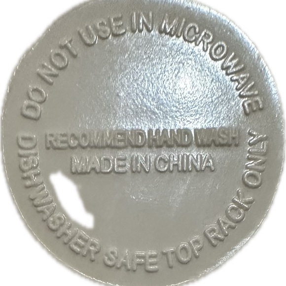 VTG PASTEL STRIPED SPOTED LIGHT MELAMINE 9.5” 4 PLATES EASTER DORM PARTY PICNIC - Picture 14 of 14